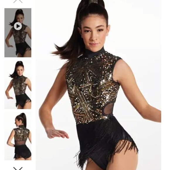 Weissman Jazz, Acro or Tap Large Child Costume - Picture 1 of 2